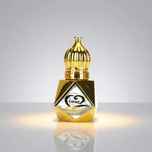 13ml Electroplated Glass for Perfume Bottle for Skin Care Serum Glass Rod Essential Oil Bottle Sealing Cap off Shelf
