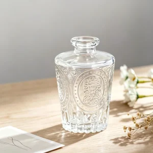 150ml & 200ml Cylinder Glass Aroma Diffuser Oil Bottles Perfume Bottles for Industrial Use
