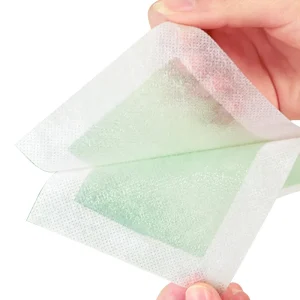 15g Hair Removal Wax Paper Strips Depilatory Patch for Armpit Leg Cold Wax Technology Adhesive Nonwoven Material Vacuum