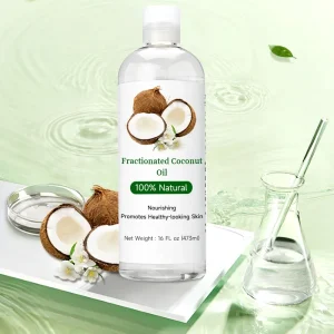 16 Fl. Oz Pure Fractionated Coconut Oil for Relaxing Massage Liquid Carrier Oil for Diluting Essential Oils