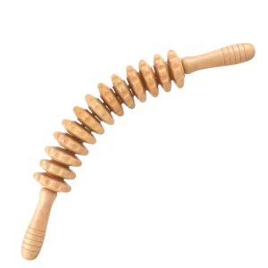 16.7 Inches Maderotherapy Wooden Waist Thigh Roller Tool Anti Cellulite Massage Facial Massager Body Application