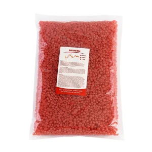 1KG Strawberry Paperless Brazilian Hair Removal Depilatory Hard Wax Beans for Face Body