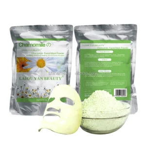 1Kg Bag 20 Flavors Flower Petals Salon Spa Powder Mask Organic Peppermint Tea Tree Anti Acne Peel Off Jelly Facial Mask