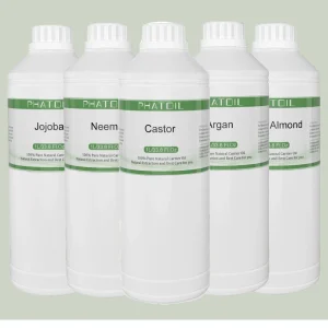 1L Carrier Oil Bulk Organic 100% Pure Avocado Almond Jojoba Grape Castor Argan Oil for Face Skin Hair