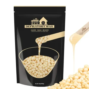 1LB Honey Wax Hair Removal Hypoallergenic Wax Sensitive Skin Spa Choice Rosin Free Multi Directional Hard Wax