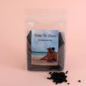 1kg 2.2lb 2.2 Pound Rosin Free Black Hard Wax Bead Premium Depilatory Hair Removal Hypoallergenic Sensitive Skin Body Men Wax