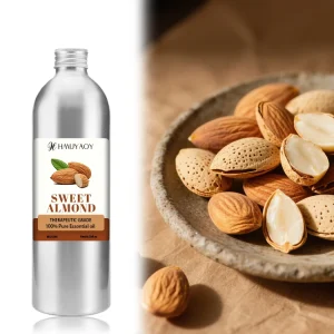 1kg Pure Sweet Almond Oil Cold Pressed All Purpose Mild Carrier Oil for Baby Care Massage and Cosmetic Formulations
