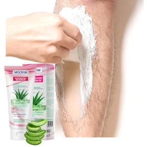 2 Minutes Fast Aloe Hair Removal Cream Leg Arm Armpit Permanent Painless Hair Growth Inhibitor Depilatory Cream
