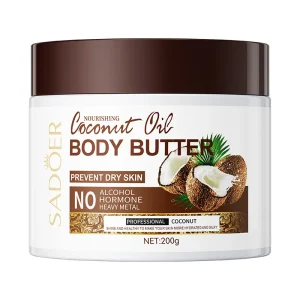 200g Coconut Butter Facial Body Moisturizer Stay Fragrant Skin Care Cream & Lotion