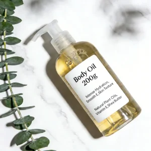 200g Korean Formula Body Hydrating Massage Oil Body Shimmer Oil for Glow Care