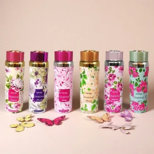 200ml African Pop Aluminum Can Air Freshener Refreshing Floral Scent Deodorant Body Smooth Gas Spray for Woman