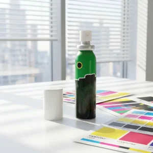 20ml 30ml 50ml Mini Nasal Oral Spray Aluminum Aerosol Spray Can with Offset Printing for Personal Care