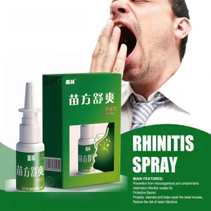20ml Pure Herbal Nasal Spray Traditional Natural Plant Nasal Care Mist Gentle Soothing Refreshing Nasal Spray Daily