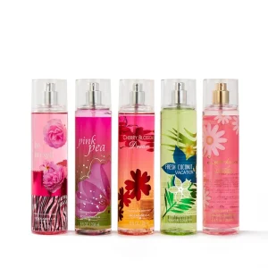 236ml Women Body Mist Shimmer Splash Mist Fragrance Body Deodorant Spray Perfume BM002 Graphic Customization Logo Packaging