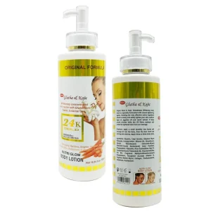 24 Gold K Full Body Whitening Lotion Body Lotion With Carrot for Dark Skin Women Rapid Whitening Body Lotion