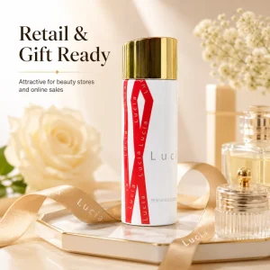 24 Hours Long Lasting Elegant Unisex Arabic LUCIA Room Spray Floral Woody Fragrance Antiperspirant Body Deodorant Spray