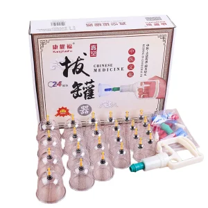 24pcs pack ABS Multifunctional Body Cupping Therapy Massager Tool Kit with Vacuum Technology