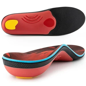 250+ Lbs Plantar Fasciitis High Arch Support Insole Heavy Duty Orthotics Insert for Men Women Flat Feet Relief Foot Pain Insole