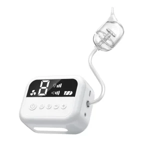 2500maH Battery 9Gears Large Flow Auto Nasal Aspirator Low Noise Nose Cleaner Sucker Booger Remover Electric Nasal Aspirator