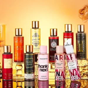 250ml Long Time Lasting Smell Glitter Shimmer Body Mist Shiny Body Perfume Deodorant for Woman