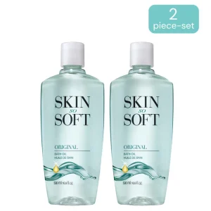 2PCS Skin so Soft Original Bath Oil 500ml Each Set Moisturizing Softening Skin Body Care Oil