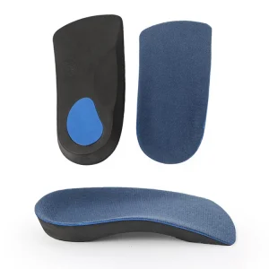 3/4 Eva Material Plantar Fasciitis Arch Support Half Insole for Flat Foot