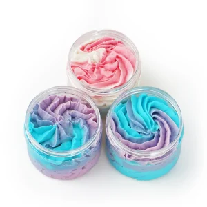 3 Color Ice Cream Body Scrub Moisturizing Body Scrub Private Label Body Scrub