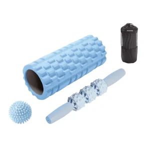 3 in 1 Foam Roller Kit for Physical Therapy Pain Relief Myofascial Release Balance Exercise