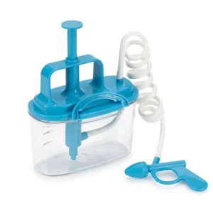 300ml Manual Nasal Irrigator Hand Press Neti Pot Sinus Rinse Bottle for Adults & Children Nose Cleaner for Home Use