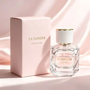 30ml 50ml 100ml Crystal White Glass Perfume Bottle for Cosmetic Spray with Logo Printing