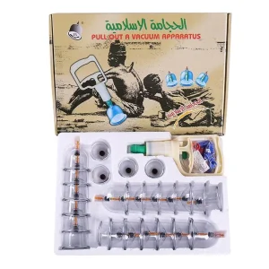 3224 Piece Chinese Custom Boxed Medical Massage Cupping Therapy Kit ABS Plastic CE ISO Certified Class I Body Cupping Jars