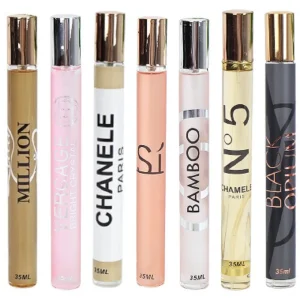 35ml Long-Lasting Travel Body Mist Spray Test Tube Glass Bottle Perfume Mini Pocket Perfume Men’s and Women’s Perfume