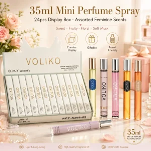 35ml Victoria Long Lasting Secret Mini Perfume Original Travel Sets Mini Fragrance Parfum Body Spray for Women