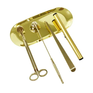 4 in 1 Customized Candle Care Kit Tool Set with Gift Package for Candles and Fragrance Accessories