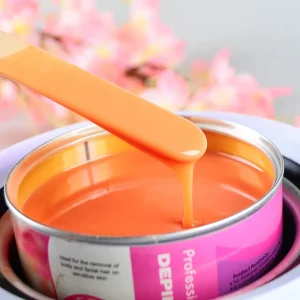 400g Canned Depilatory Soft Wax for Hair Removal Suitable for Salon and Home Use Resin Wax Depilation Remove Unwanted Hair