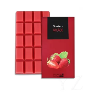 400g Gift Box Packaging Professional Strawberry Hard Wax for Face Hair Removal Depilatory