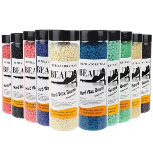 400g Hair Removal Wax Heater Hard Wax Beans Sugar Wax Hair Removal Cream 10 Colors