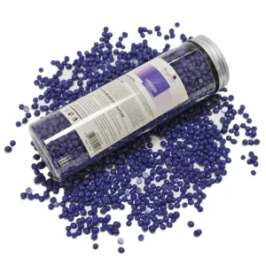 400g Lavender Hard Wax Beans for Professional Hair Removal on Face and Body Sensitive Skin