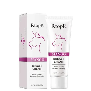 40g RtopR Mango Breast Enlargement Cream Elasticity Tightening Lifting Firming Bust Massage Cream Help Grow up Breast Size