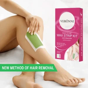40pcs Hair Removal Cold Wax Strips Paper Double Side Depilatory Uprooted Silky Body Beauty Tool Beautiful Legs Depilatory+wax