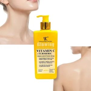 444ml Deep Moisturizing Vitamin C Turmeric Whitening Lightening Firming Nourishing Glowing Coconut Fragrance Body Lotion