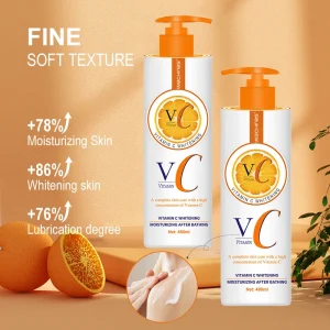 480ml Vitamin C Whitening Cream Body Lotion Cream Firm Body Lotion Body Whitening Cream for Skin Care