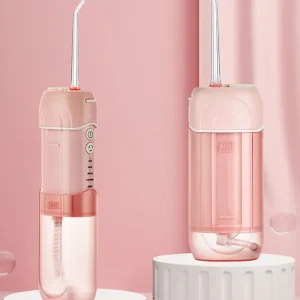 5 Mode Electric Nasal Water Flosser Irrigator with Rechargeable Battery IPX7 Waterproof Portable Oral Care
