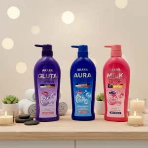 500ml Brighten Rejuvenate Skin Body Skin Lotion Sets Gluta Moisturizing Milk Whitening Aura Firming Skin Body Lotion