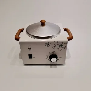 500ml Metal Wax Heater with 2 Handles for Face & Body Hair Removal Hard Wax Compatible