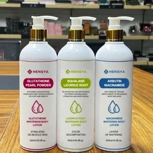 500ml Organic Natural Moisturizing Whitening Body Cream Brightening Nourishing Niacinamide Skin Body Lotion