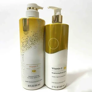 502ml Vitamin C Brightening Body Lotion Radiant Hydrated Skin Gentle Daily Moisturizer