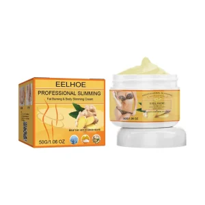 50g Ginger Anti-Cellulite Slimming Cream Effective for Full Body Leg Waist Weight Loss Massaging Cream