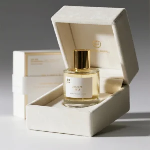 50ml 100ml Customized Logo Luxury Thick Bottom Transparent Empty Perfume Packaging Bottle with Box