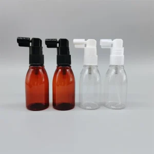50ml Nasal Aspirator Plastic Spray Pump Empty Refillable Spray Bottle Hair Care Packaging